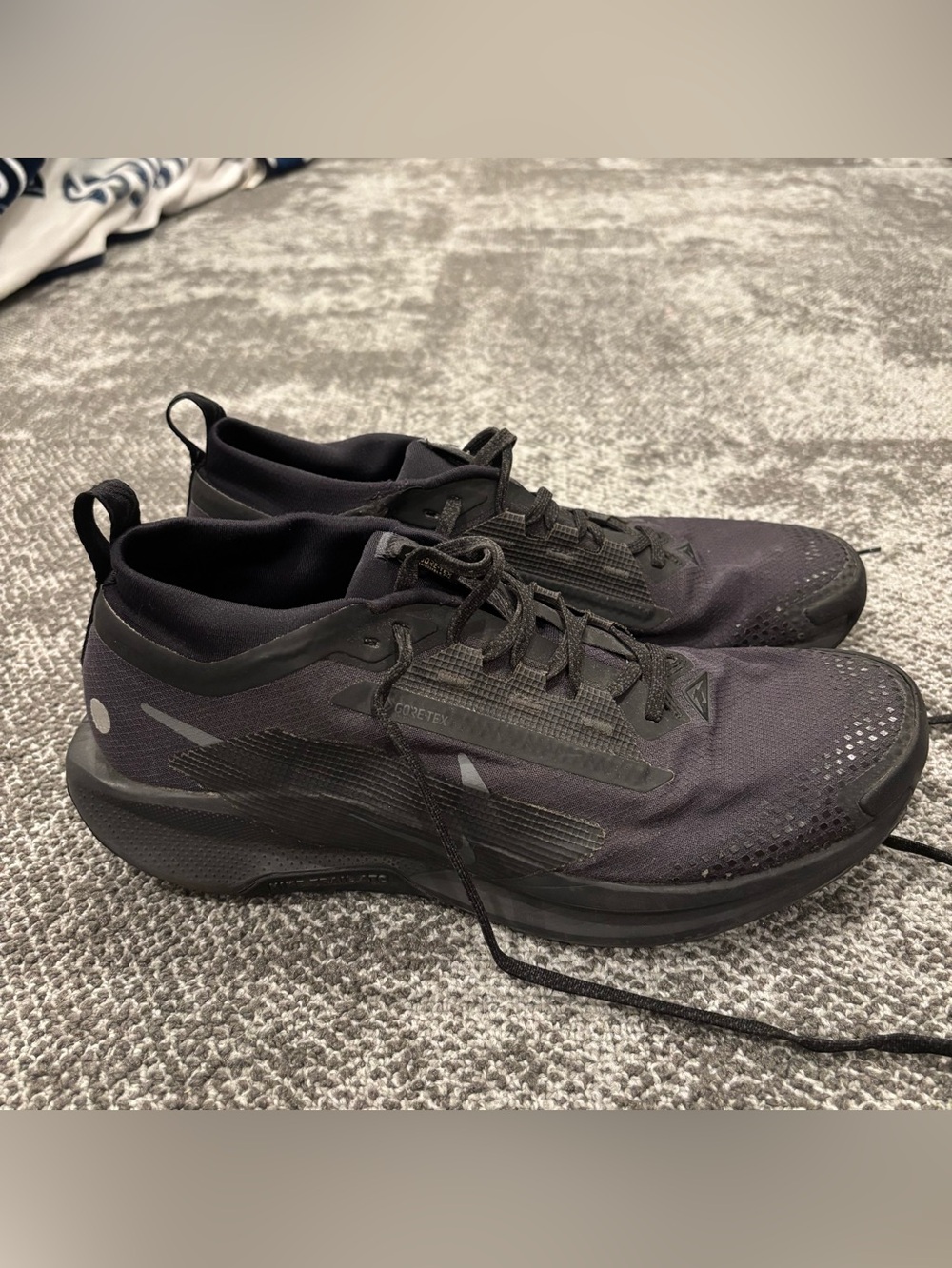 Nike Pegasus Trail 5 Gore Tex Triple Black Shoes Mens U.S. 10